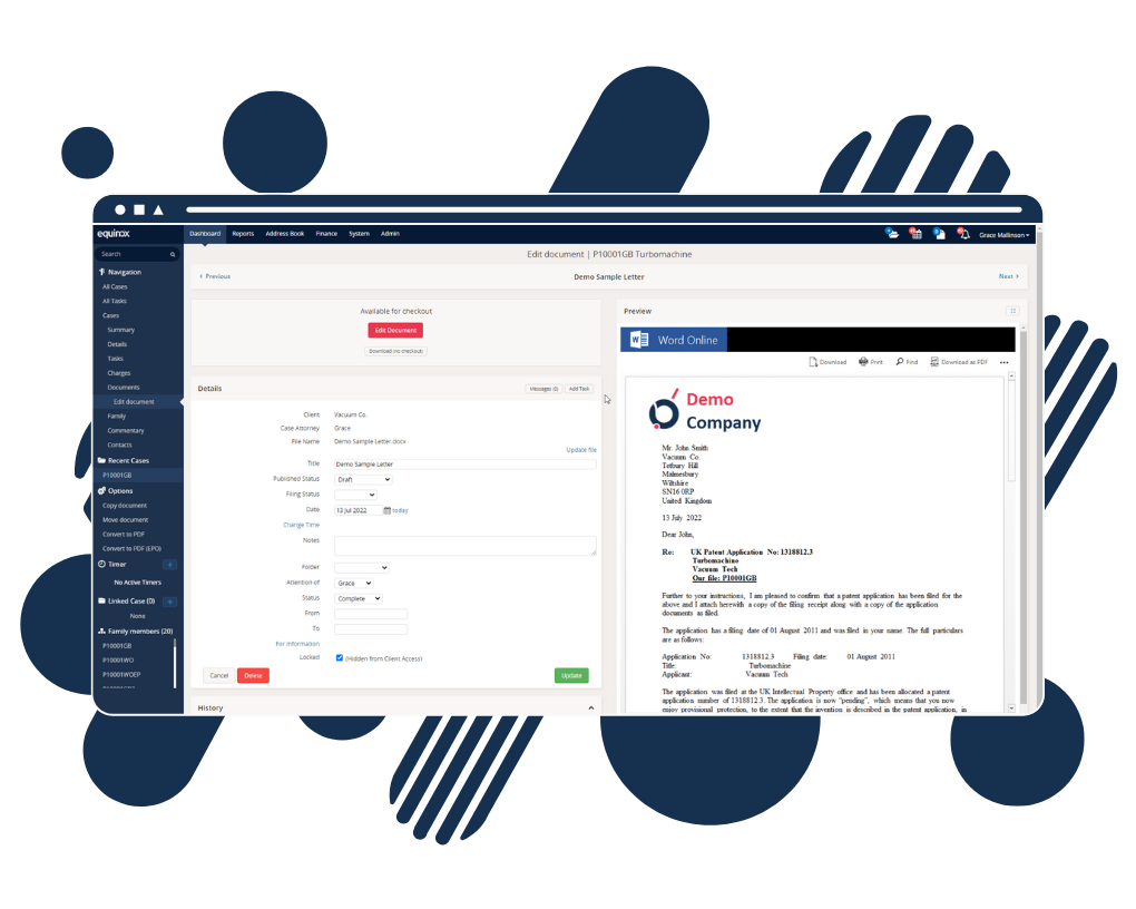 Equinox Law Firm_Document management